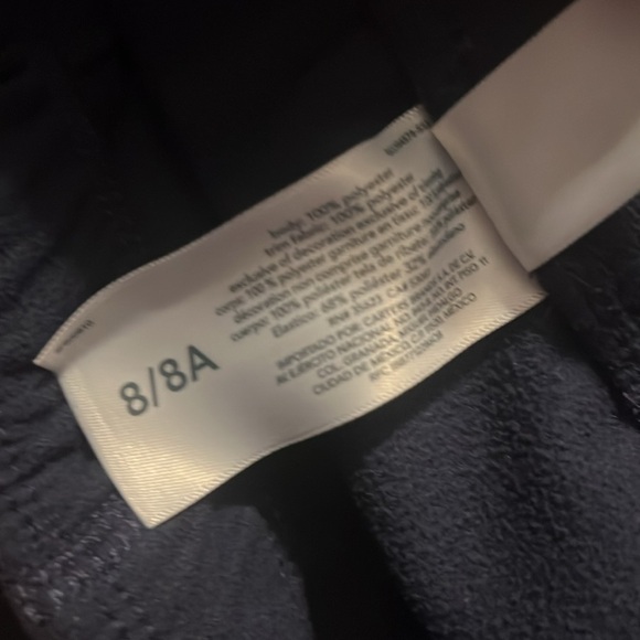 🥏Carters 2 Pairs Drawstring Waist Fleece Pants🥏 - Picture 8 of 8